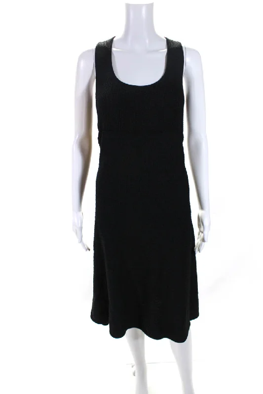 Sale Event Paule Ka Womens Viscose Knit V Neck Sleeveless Sheath Dress Black