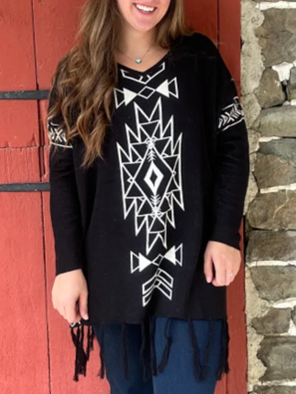 Limited Time Discount Panhandle Slim Poncho Aztec Women’s LW32T04666