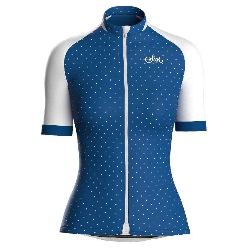 Huge Discounts Blue Legacy Women's Cycling Jersey
