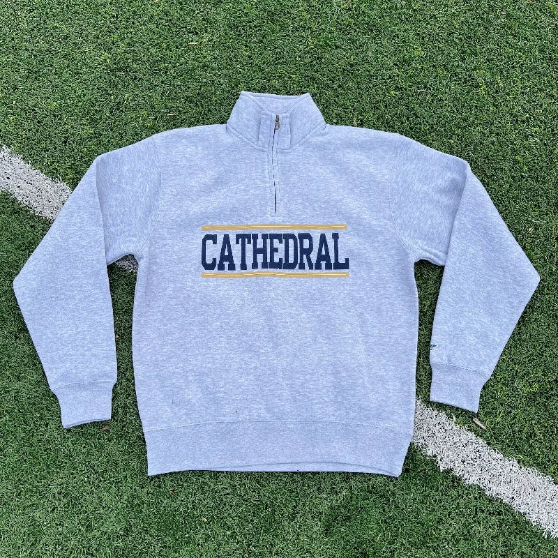 Amazing Deals Big Detroit Gray 1/4 Zip