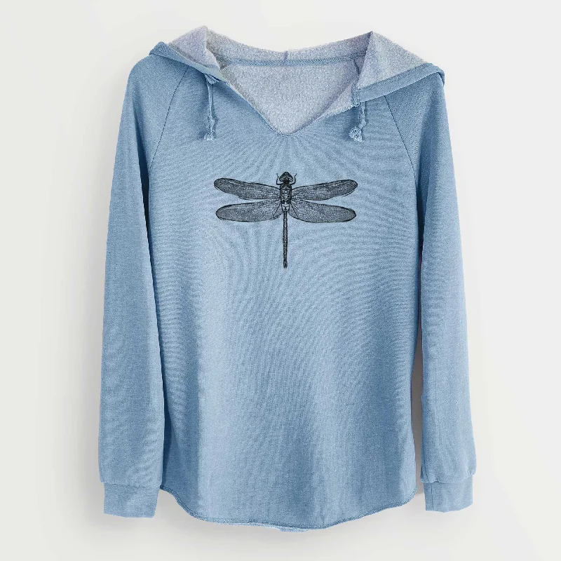 Limited Time Offer Green Darner Dragonfly - Anax Junius - Cali Wave Hooded Sweatshirt