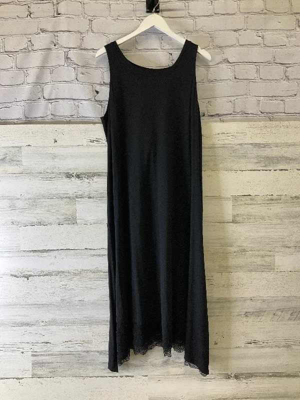 Customer Appreciation Sale Dress Casual Midi By Logo In Black, Size: 1x