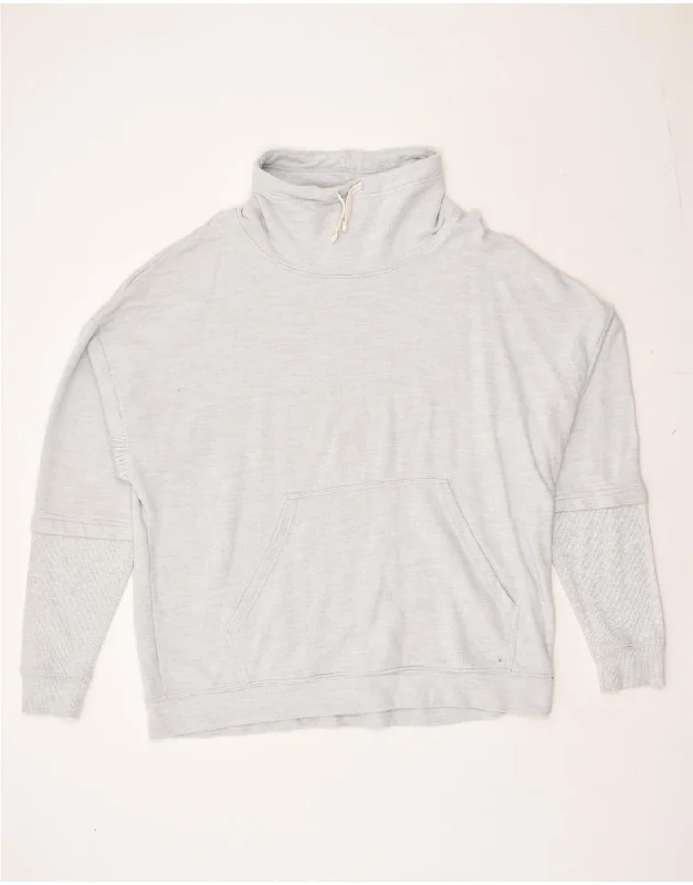 Act Fast REEBOK Womens Sweatshirt Jumper UK 20 2XL Grey Cotton