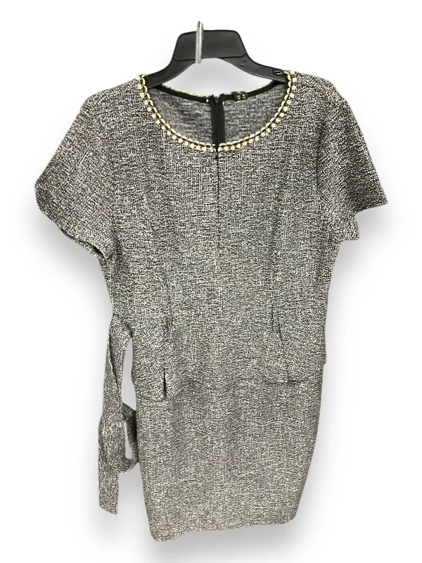 Overstock Dress Casual Midi By Clothes Mentor In Multi-colored, Size: 3x
