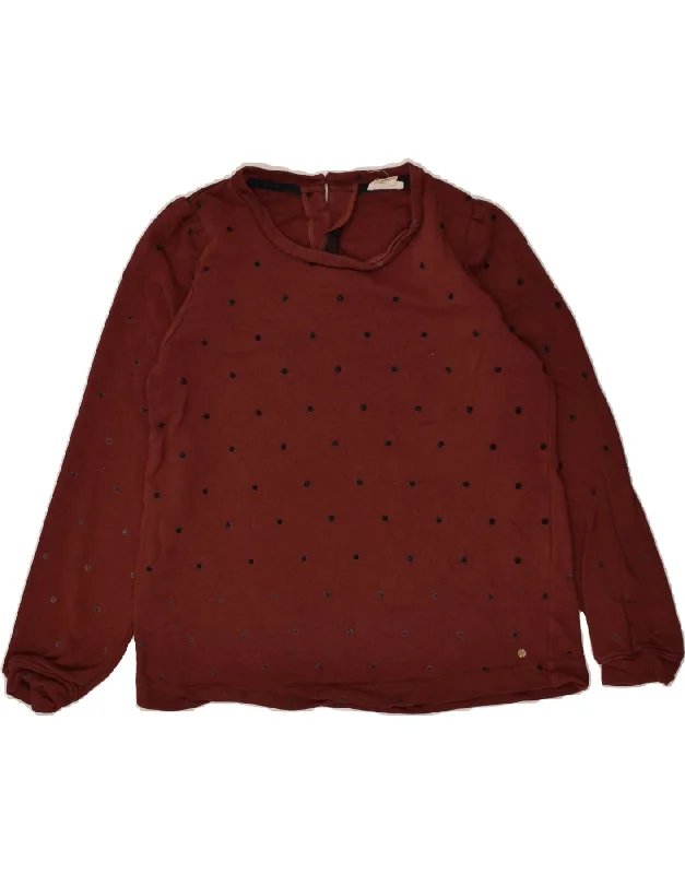 Seasonal Clearance FAT FACE Womens Sweatshirt Jumper UK 10 Small Burgundy Striped Cotton Seasonal Clearance FAT FACE Womens Sweatshirt Jumper UK 10 Small Burgundy Striped Cotton