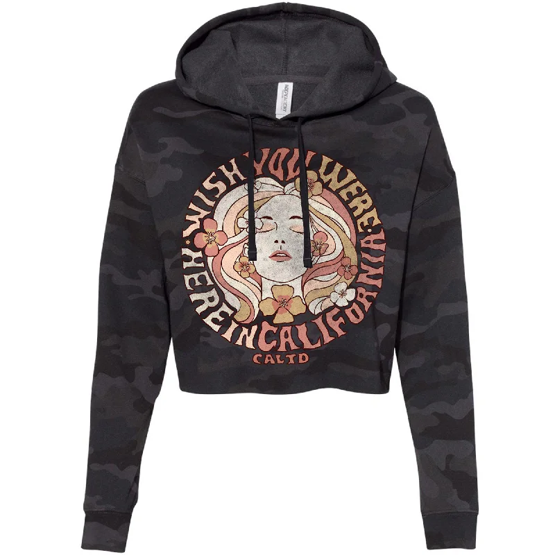 Loyalty Reward Wish Girl Cropped Hoodie