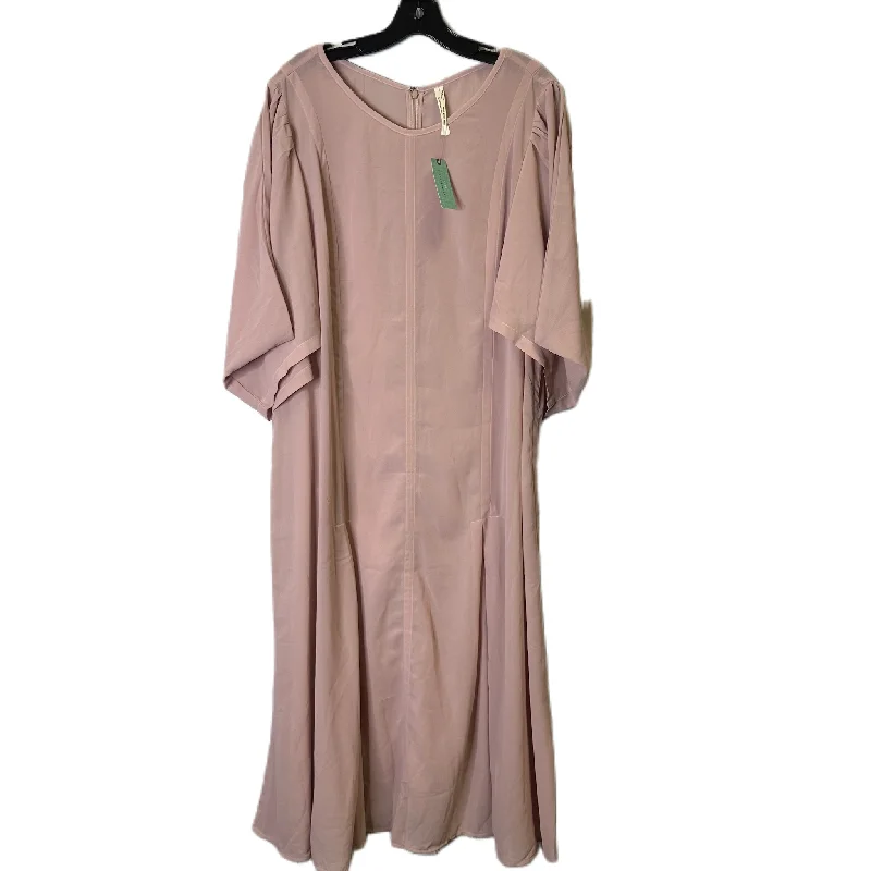 Today's Special Dress Casual Maxi By Anthropologie In Pink, Size: 4x