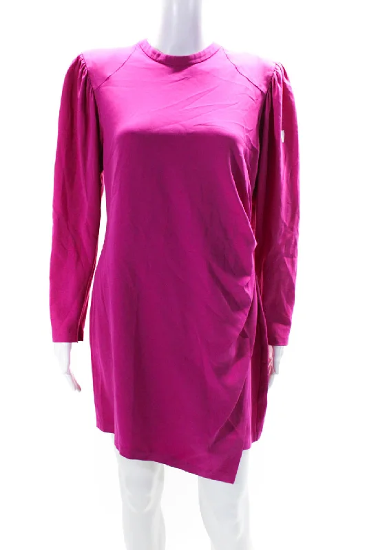 Year-End Sale A.L.C. Womens Pink Shocking Pink Jane Dress