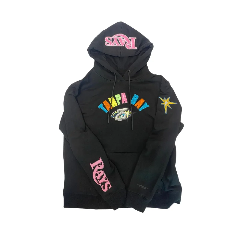 Best Bargains Rays Women's Pro Standard Black 25th Anniversary Promax Hoodie