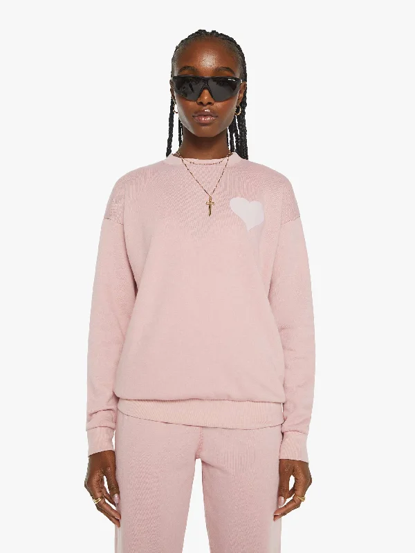 New Markdowns SPRWMN Heart Sweatshirt - Camelia