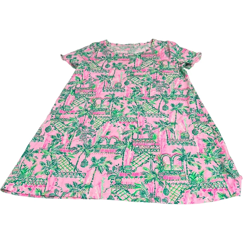 Super Bargain Dress Designer By Lilly Pulitzer In Pink, Size: Xxl
