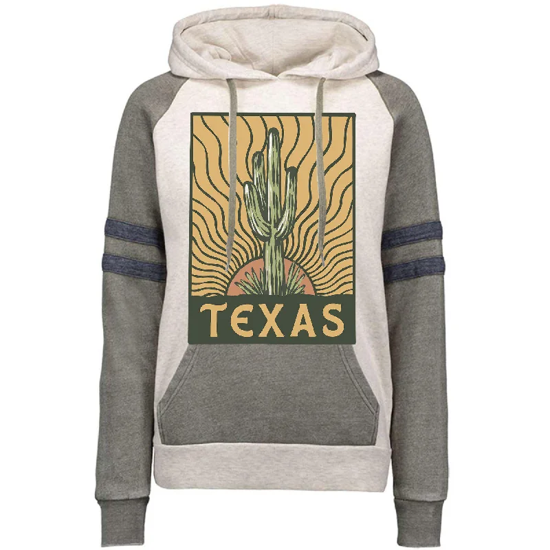 Lowest Price Desert Sunset Texas Varsity Hoodie