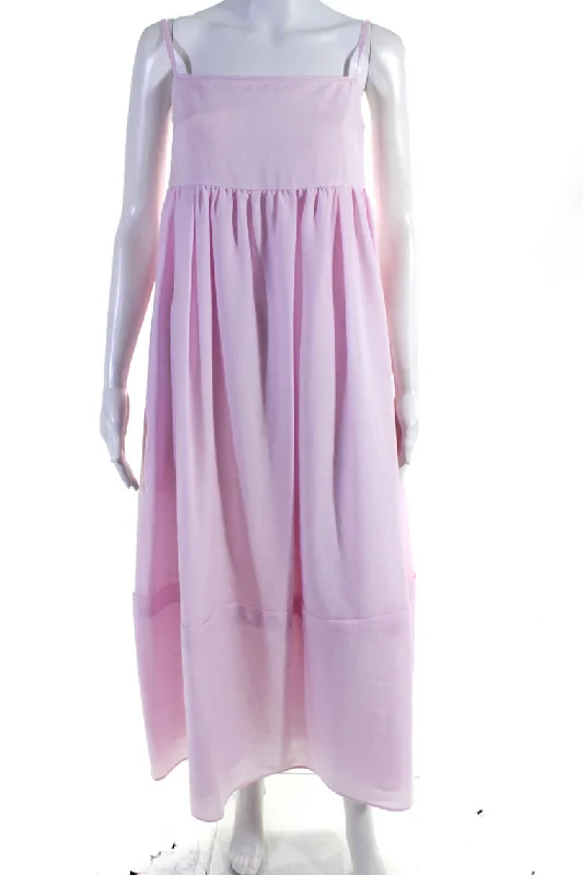 New Markdowns Adeam Womens Viola Dress Cherry Blossom