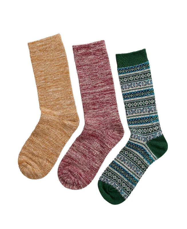 New Deals Bloomin Good Box Of 3 - Fair Isle Landmark Mix