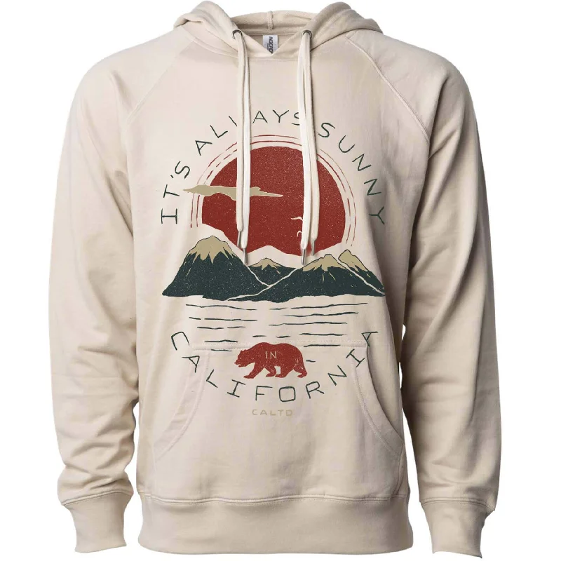 Reduced Prices Sunny California Raglan Hoodie