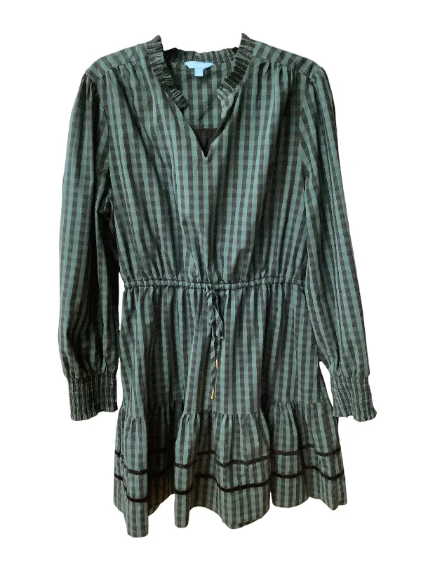Amazing Deals Dress Casual Short By Draper James Rsvp In Plaid Pattern, Size: Xl
