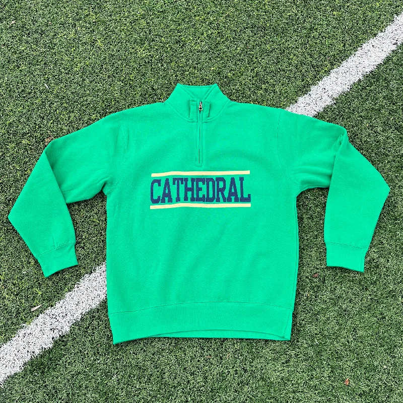 Discount Deals Big Detroit Kelly Green 1/4 Zip