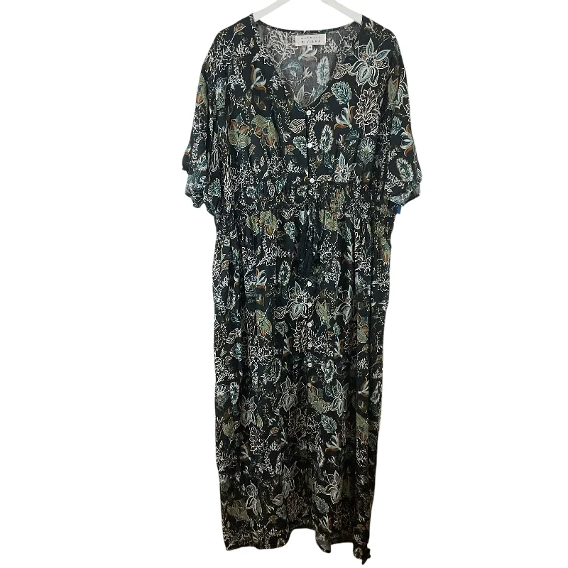 Unmissable Offer Dress Casual Maxi By Clothes Mentor In Black, Size: 3x
