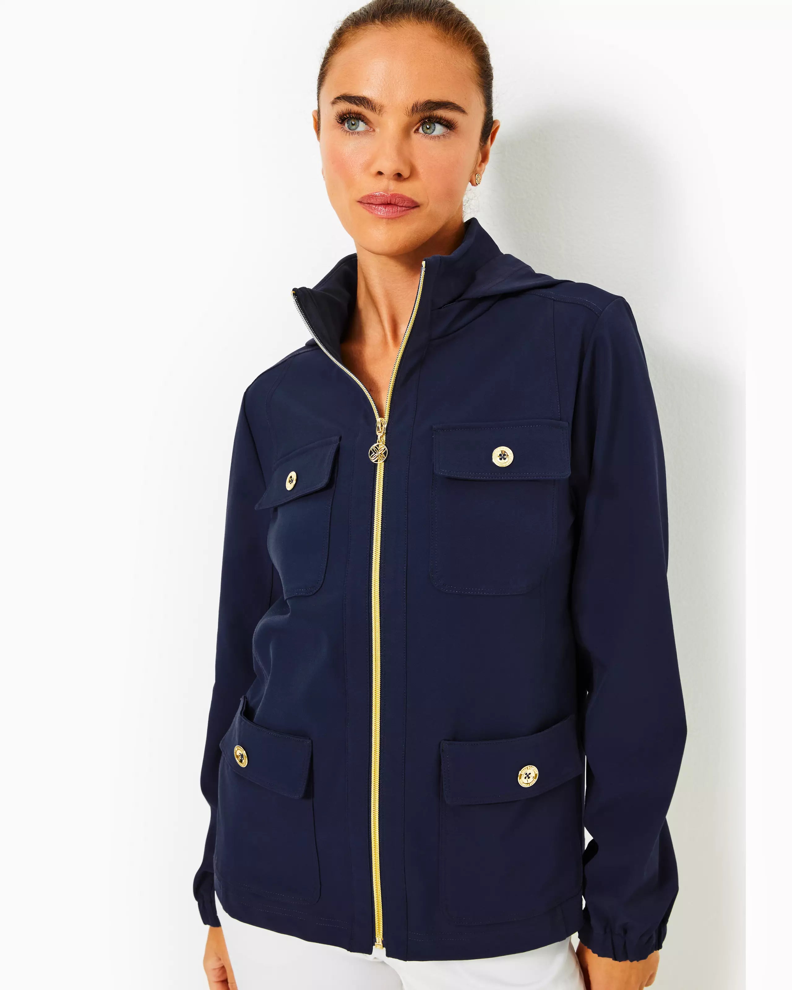 Final Clearance Zaylee Performance Jacket UPF 50+ (Low Tide Navy)