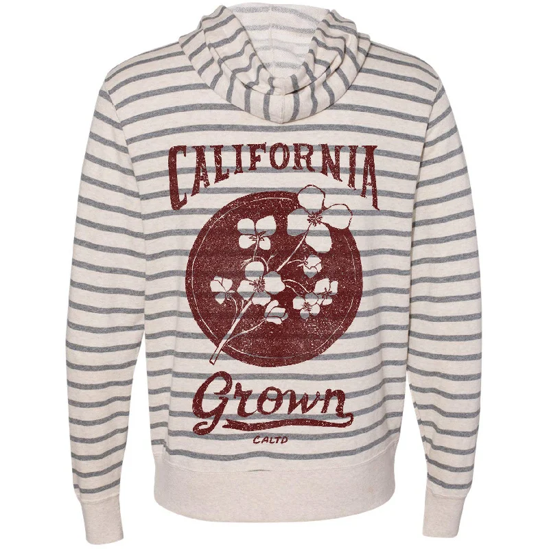 Great Bargains California Grown Circle Zipper Hoodie