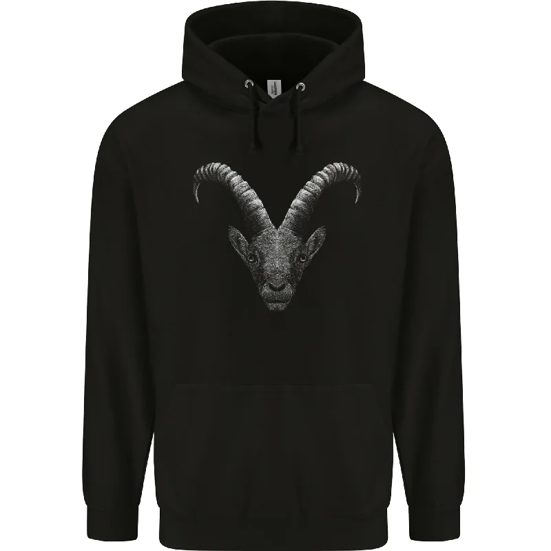 Inventory Reduction An Alpine Goat Mens 80% Cotton Hoodie