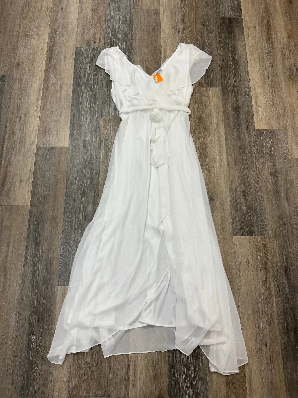 Early Access Dress Casual Maxi By Baltic Born In White, Size: 3x