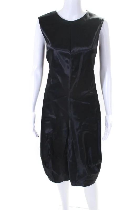 Blowout Deals Calvin Klein Collection Womens Sleeveless Mid Calf Dress Black