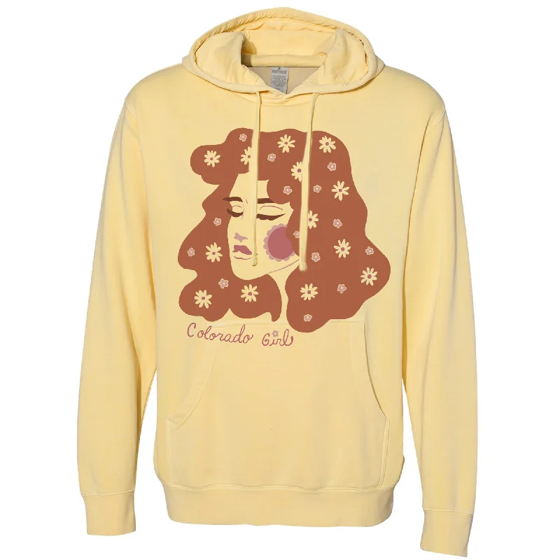 Seasonal Clearance Colorado Girl Pullover Hoodie