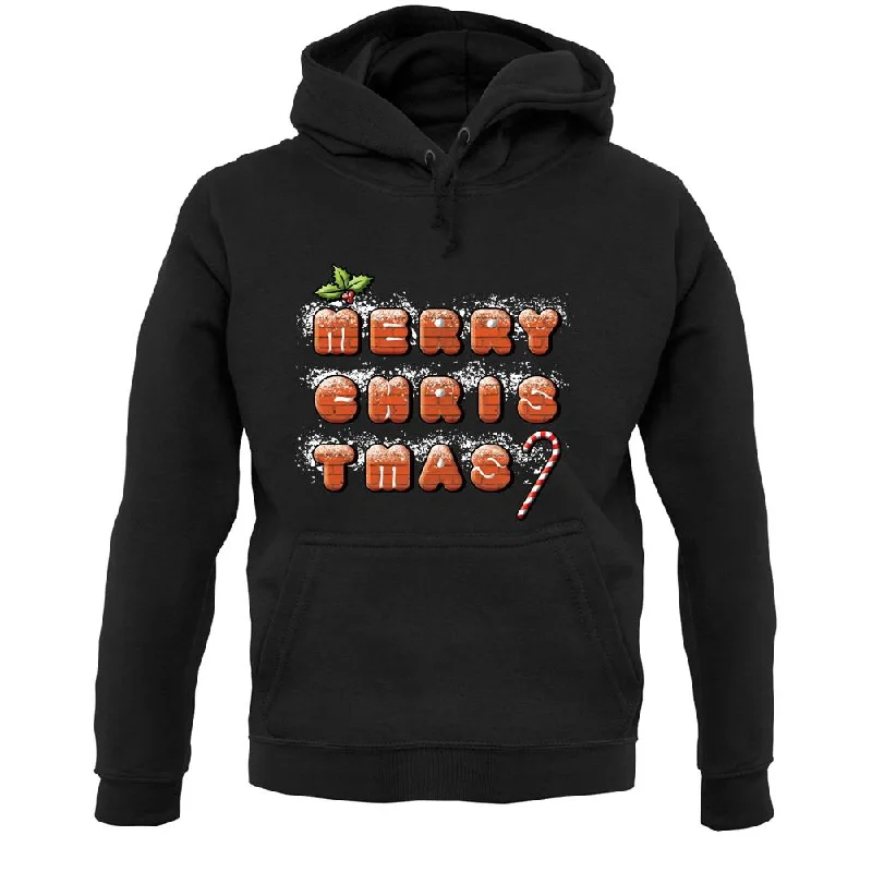 New Deals Merry Christmas Biscuits Unisex Hoodie