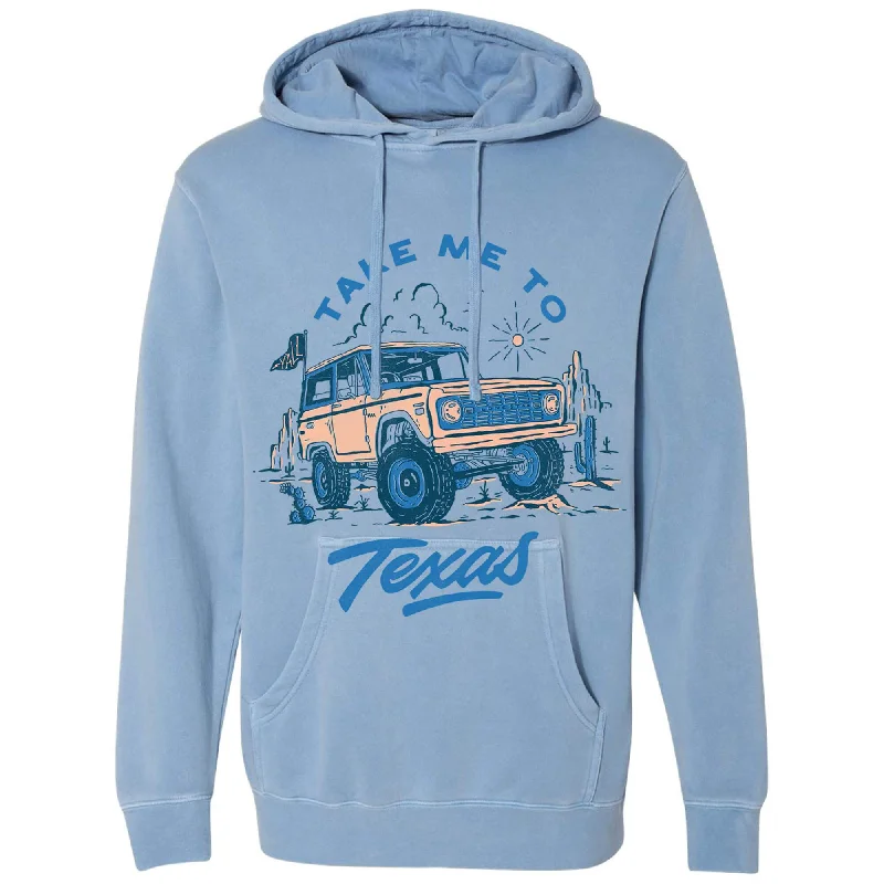 Year-End Sale Take Me Texas Pullover Hoodie